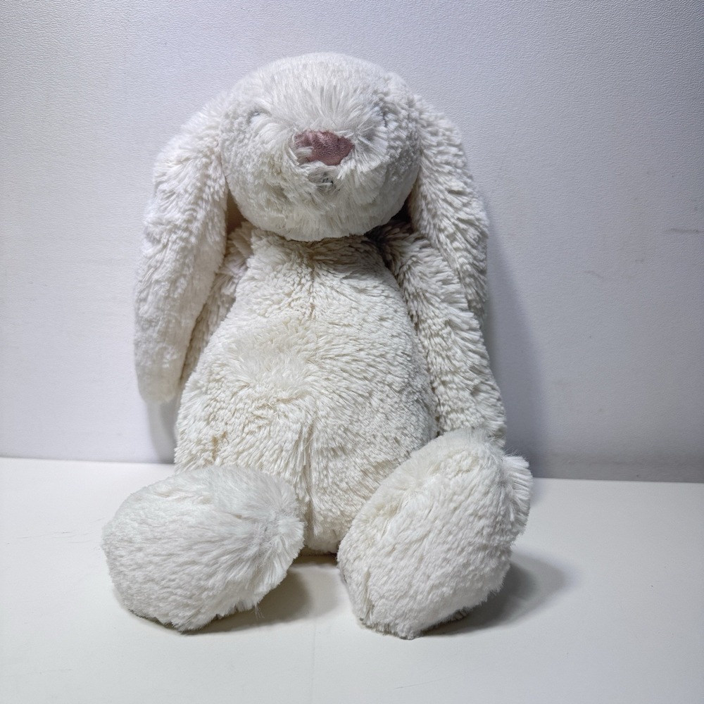 Jellycat Bashful Bunny White Plush‎ Doll Suitable From Birth Super Soft Toy 12"